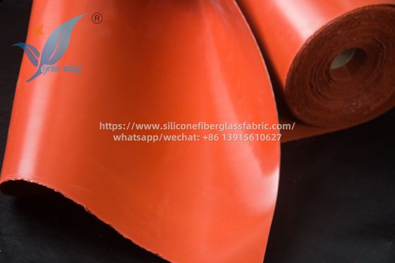 고온 실리콘 코팅 유리섬유 직물 -40°C ~ 200°C