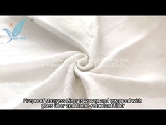 불 retardant 천이 불에 부딪히면 어떻게 될까요?