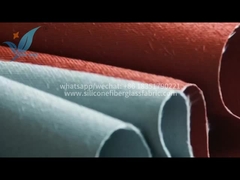 내후성 실리콘 유리 섬유 직물 방화 장벽 재료